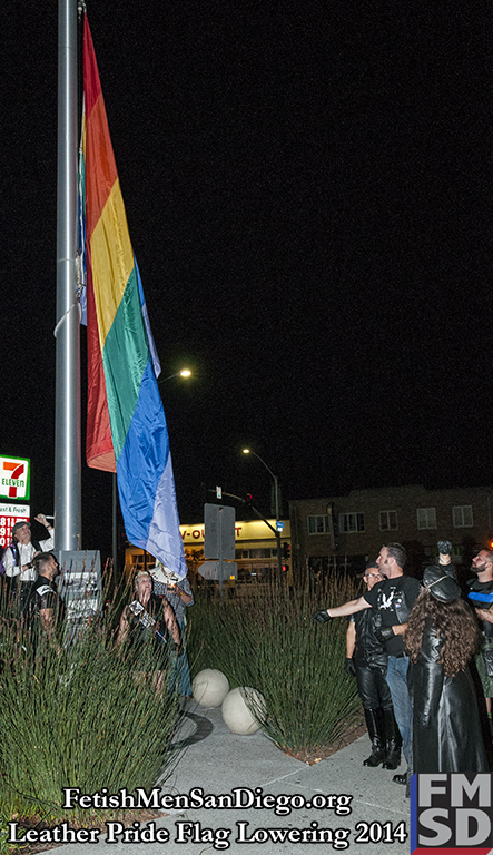 FMSD - Leather Pride Flag Lowering 2014 - DSC_5002.jpg